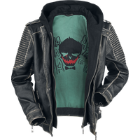 Suicide Squad - DC Comics Lederjacke - The Joker - S bis 3XL - für Männer - Größe M - schwarz  - EMP exklusives Merchandise! von Suicide Squad