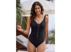 Badeanzug SUNFLAIR Gr. 48, Cup C, schwarz Damen Badeanzüge von Sunflair