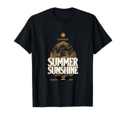 Sonnenverwöhnt Sommer Sonnenschein Sommerzeit T-Shirt von Sunkissed Summertime Sunshine Vibes