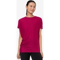 SUPER.NATURAL T-Shirt asymmetrisch geschnittenes W YOGA LOOSE TEE für Damen von Super.Natural