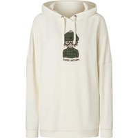 Super.Natural Damen Snow Cat Hoodie von Super.Natural