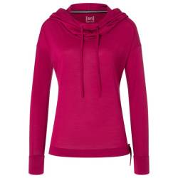 super.natural - Women's Funnel Hoodie - Hoodie Gr S rosa von Super.Natural