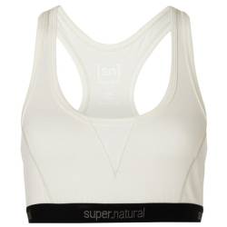 super.natural - Women's Tundra 220 Semplice Bra - Sport-BH Gr 34 - XS weiß von Super.Natural