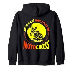 Dirt Bike Fahren Air Guitar Air Motorcross Dirt Bike Kapuzenjacke von Supercross Shirts Für Männer Jungen Motocross