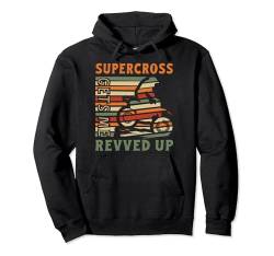 Dirt Bike Fahren Get´s Me Revved Up Dirt Bike Pullover Hoodie von Supercross Shirts Für Männer Jungen Motocross