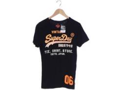 Superdry Damen T-Shirt, schwarz, Gr. 38 von Superdry