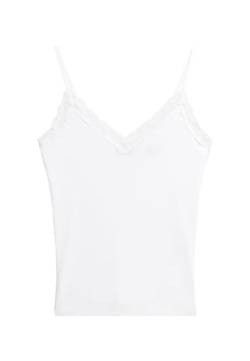 Superdry Essential Spitzenbesatz Cami T8 Weste Pullover, Damen-Oberbekleidung, 40-42 von Superdry