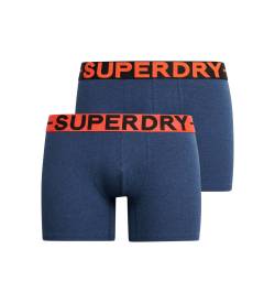 Superdry für Herren. M3110453A 3er Pack Boxershorts aus Bio-Baumwolle, marineblau (XL), Heimtextilien, Nachhaltig von Superdry