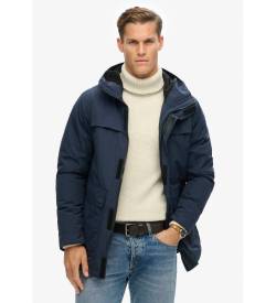 Superdry für Herren. M5011938A Surplus Parka mit Kapuze, marineblau (XXL), Lässig, Nylon von Superdry