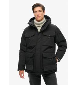 Superdry für Herren. M5011992A Taktischer Parka Everest schwarz (M), Lässig, Recyceltes Polyester, Nachhaltig von Superdry