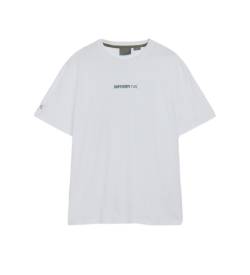 Superdry für Herren. M6010809A Utility Sport Lose Logo T-Shirt weiß (S), Lässig, Baumwolle, Kurzarm von Superdry