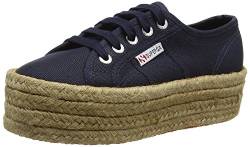 Superga 2790 COTROPEW, Damen Sneakers , Blau - Blau (Marineblau) , 40 EU ( 6.5 UK ) von Superga