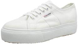 Superga Damen 2790acotw Linea Up And Down Sneaker, White 901, 37 EU von Superga