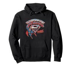 Superman-Logo The Man Of Steel Pullover Hoodie von Superman