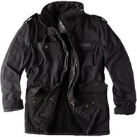 Surplus Raw Vintage Fieldjacket PARATROOPER Winter Jacket Winterjacke, schwarz von Surplus Raw Vintage