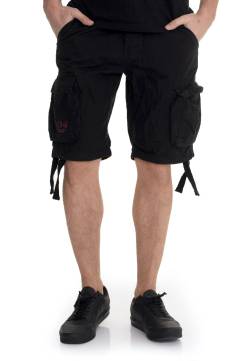 Surplus - Airborne Vintage Black - Shorts - Schwarz - 4XL - 100% Baumwolle von Surplus