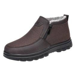 Surttan Winterschuhe Damen Herren Gefüttert, Schneeschuhe Wasserdicht Rutschfeste Weite H Winterschuhe Barfußschuhe Thermo Winter Warme Schneestiefel Outdoor Wanderstiefel Leichte Boots von Surttan