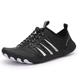 Surwin Wasserschuhe Badeschuhe Damen Herren Strandschuhe Schnell Trocknend Schwimmschuhe rutschfest Aquaschuhe Leicht Barfußschuhe Traillaufschuhe Fitnessschuhe Surfschuhe 36-47 von Surwin