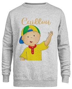 Caillou Cartoon Caillou Meme Grauer Unisex-Pullover Mit Rundhalsausschnitt von Suzetee