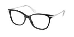 Brille  Swarovski Sk2010 col. 1038 Donna Squadrata Nero von Swarovski