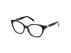 Brille  Swarovski Sk5432 col. 001 Damen Cat eye Schwarz von Swarovski