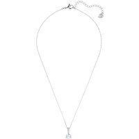 SWAROVSKI Damen Kette mit Anhänger "Solitaire 5472635", silber von Swarovski