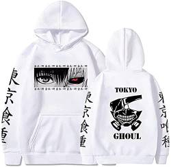 Sybnwnwm Unisex Tokyo Ghoul Hoodie Anime Kapuzenpullover Hoodies Langarm Sweatshirt Pullover Pulli von Sybnwnwm