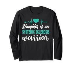 Systemische Sklerose Bewusstsein Tochter Familienunterstützung Langarmshirt von Systemic Sclerosis Awareness Products (Lwaka)