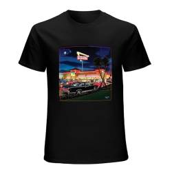 Romon In-N-Out Burger 2012 California Large Muscle Cars GTO Chevelle Vette Short Sleeve T-Shirt Black L von T-33B