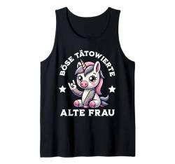 BÖSE ALTE TÄTOWIERTE FRAU Tank Top von TATOO OMA MAMA