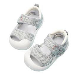 TDEOK Baby-Lauflernschuhe für Damen und Herren, rutschfest, atmungsaktiv, für, 1–3, 6 Monate, Schuhe mit weicher Sohle, mehrere Farben optional Kinderschuhe Weite W Winter (Grey, 9-12 Months) von TDEOK