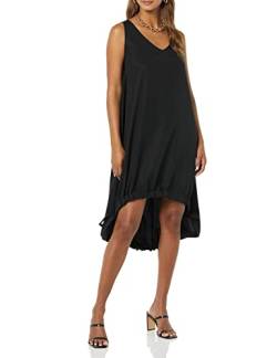 TEREA Brielle Mini-Tankkleid für Damen, verstellbarer Saum, Schwarz, Größe M von TEREA