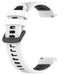 THBGTCNQ Uhrenarmband aus Silikon, 18 mm, for Smartwatch, Quarzuhr, Schnellverschluss, Armband mit strukturierter Oberfläche(10) von THBGTCNQ