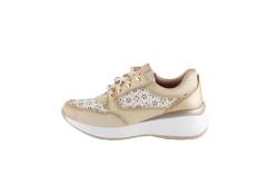 THE DIVINE FACTORY Damen Urana Sneaker, beige, 38 EU von THE DIVINE FACTORY