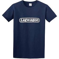 Lagwagon Logo Men's Cotton Shirt Tee_607 Navy M von TIE MAO