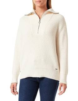 TILDEN Women's Strickpullover Sweater, Wollweiss, Large von TILDEN