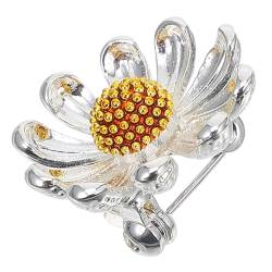 TINEASUR Brosche aus Metall süße nadel Damenbrosche Blumenschmuck Urlaub Brosche Schmuck Vintage Blumenbrosche Mujer Hemd damen schmuck женская одежда Wäscheklammern Brosche von TINEASUR