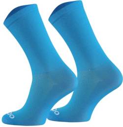TODO Fahrradsocken Herren und Damen. Atmungsaktive Rennrad Socken Herren. Fahrrad Socken, Rennradsocken (Rennrad Socken Blau 39-42) von TODO