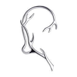 TOGEVAL 1 Stück Einfache Zweig Ohrringe Mädchen Ohr Dekor Ohrring Zweig Muster Ohrclip Modische Ohrringe Ohrhaken Einzigartige Ohrringe Schicke Ohrclips Einfache Zweig Form von TOGEVAL