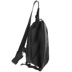 TOGEVAL Rucksack reise handytasche Umhängetasche Brusttasche reise telefon Brustschlaufe tragbare Tasche Multifunktions-Aufbewahrungstasche männliche Tasche Outdoor-Tasche Polyester Black von TOGEVAL