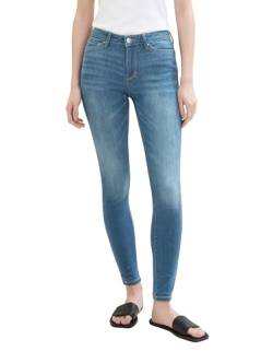 Tom Tailor Denim Damen Nela Extra Skinny Jeans, 10118 - Used Light Stone Blue Denim, M/30 von TOM TAILOR Denim