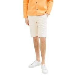 TOM TAILOR Herren 1035039 Bermuda Shorts, 13808 - Creme, 40 von TOM TAILOR