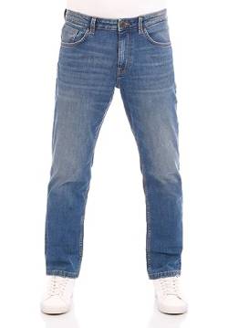 TOM TAILOR Jeans Herren Stretch lang Straight Fit Marvin Jeanshose Hose Denim Blau w38, Größe:38W / 36L, Farbvariante:Clean Mid Stone Blue Denim (10113) von TOM TAILOR