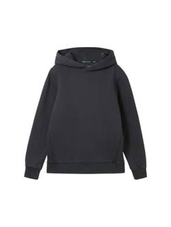 TOM TAILOR Jungen Kinder Hoodie mit Rückenprint,36423 - heavy black, 164 von TOM TAILOR