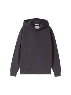 TOM TAILOR Jungen Kinder Oversized Hoodie mit Print & Taschen,29476 - Coal Grey, 152 von TOM TAILOR