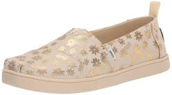 TOMS Mädchen Alpargata Flacher Slipper, Natur, 35 EU von TOMS