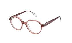 TOUS VTOB56L Brille, Shiny TRANSP.Pink, 49 für Damen, Shiny Transp.pink von TOUS