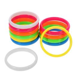 TOYANDONA 12 Stück Abschlussball Damen Accessoires Hautfreundliche Armbänder Jelly Armbänder Neon Armbänder Farbiges Handgelenk Charm 80 Armbänder Handgelenk 80Er Jahre von TOYANDONA