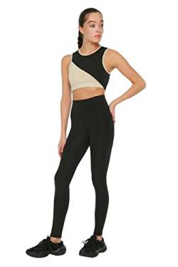 TRENDYOL Damen Trendyol Mr. Push-up Sports Strumpfn Yoga Pants, Schwarz, L EU von TRENDYOL