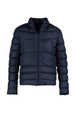 TRENDYOL Herren Trendyol Herren Herrenmode Regular Schwellung Plain Webstoff Winterjacke Coat, Marineblau, M EU von TRENDYOL